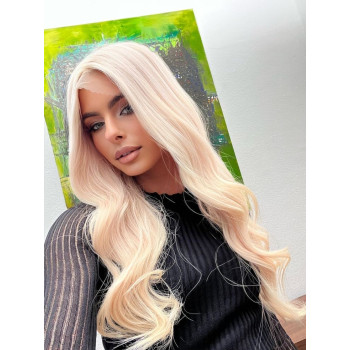 Peruca din Par Natural Diamond Blonde